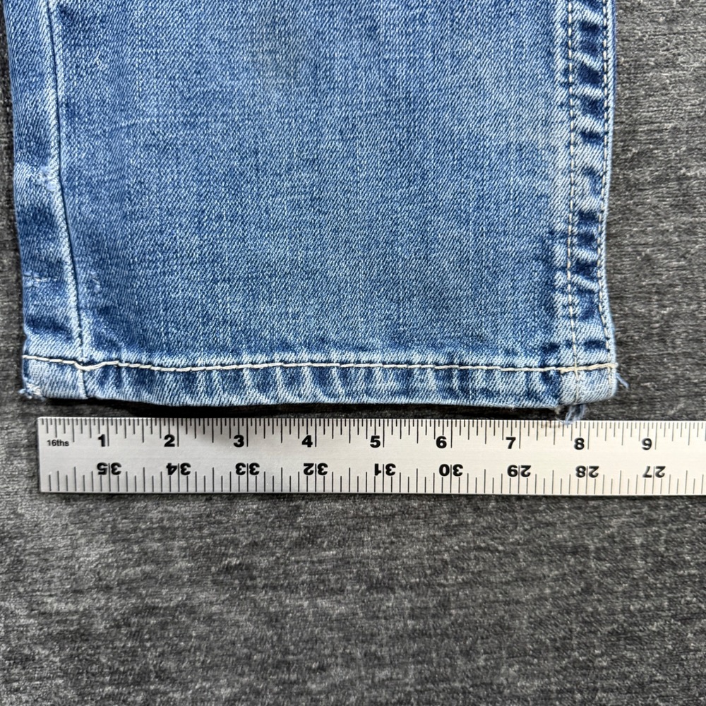 Ariat M7 Rocker Mens Slim Fit Straight Leg Jeans 30x34 Medium Wash Blue Denim - Picture 13 of 16